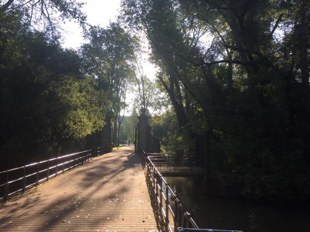 Titaantjesbrug in het Flevopark